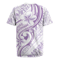 Hawaii Plumeria Lokelani Pikake Lei Rugby Jersey Poni Polynesian Tattoo LT9 - Polynesian Pride