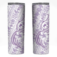 Hawaii Plumeria Lokelani Pikake Lei Skinny Tumbler Poni Polynesian Tattoo