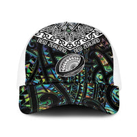 New Zealand Baseball Net Cap Maori Rugby Tattoo Papua Shell - Polynesian Pride