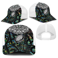 New Zealand Baseball Net Cap Maori Rugby Tattoo Papua Shell - Polynesian Pride