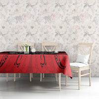 Aotearoa Bulldog Personalised Tablecloth Maori Kowhaiwhai Motif LT9 - Polynesian Pride