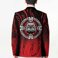Aotearoa Bulldog Blazer New Zealand Kowhaiwhai Tribal - Polynesian Pride