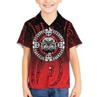 Aotearoa Bulldog Hawaiian Shirt New Zealand Kowhaiwhai Tribal