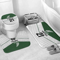 Custom New Zealand Maori Niho Taniwha Bathroom Set - Polynesian Pride