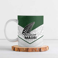 Custom New Zealand Maori Niho Taniwha Ceramic Mug - Polynesian Pride