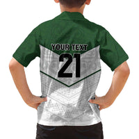 Custom New Zealand Maori Niho Taniwha Family Matching Off The Shoulder Long Sleeve Dress and Hawaiian Shirt