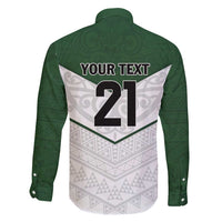 Custom New Zealand Maori Niho Taniwha Family Matching Puletasi and Hawaiian Shirt