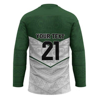 Custom New Zealand Maori Niho Taniwha Hockey Jersey - Polynesian Pride