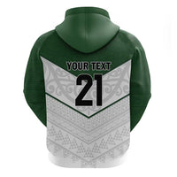 Custom New Zealand Maori Niho Taniwha Hoodie