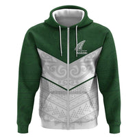 Custom New Zealand Maori Niho Taniwha Hoodie