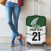 Custom New Zealand Maori Niho Taniwha Luggage Cover