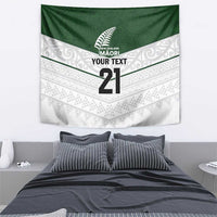 Custom New Zealand Maori Niho Taniwha Tapestry