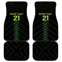 Custom New Zealand Maori Koru Koiri Motif Car Mats