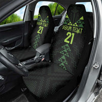 Custom New Zealand Maori Koru Koiri Motif Car Seat Cover