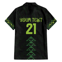 Custom New Zealand Maori Koru Koiri Motif Family Matching Tank Maxi Dress and Hawaiian Shirt