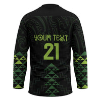 Custom New Zealand Maori Koru Koiri Motif Hockey Jersey LT9 - Polynesian Pride