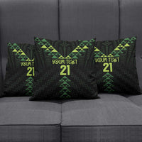 Custom New Zealand Maori Koru Koiri Motif Pillow Cover - Polynesian Pride