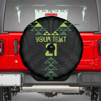 Custom New Zealand Maori Koru Koiri Motif Spare Tire Cover