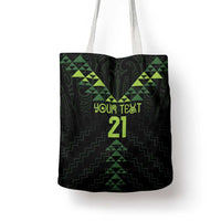 Custom New Zealand Maori Koru Koiri Motif Tote Bag - Polynesian Pride
