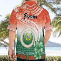 Penama Vanuatu Hawaiian Shirt Hibiscus Sand Drawing with Pacific Pattern LT9 - Polynesian Pride