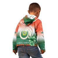 Penama Vanuatu Kid Hoodie Hibiscus Sand Drawing with Pacific Pattern LT9 - Polynesian Pride