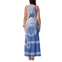Shefa Vanuatu Family Matching Tank Maxi Dress and Hawaiian Shirt Hibiscus Sand Drawing with Pacific Pattern LT9 - Polynesian Pride