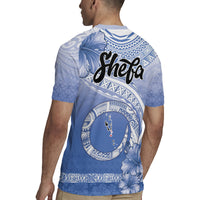 Shefa Vanuatu Rugby Jersey Hibiscus Sand Drawing with Pacific Pattern LT9 - Polynesian Pride