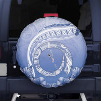 Shefa Vanuatu Spare Tire Cover Hibiscus Sand Drawing with Pacific Pattern LT9 - Polynesian Pride
