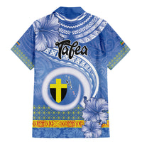 Tafea Vanuatu Family Matching Mermaid Dress and Hawaiian Shirt Hibiscus Sand Drawing with Pacific Pattern