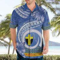 Tafea Vanuatu Hawaiian Shirt Hibiscus Sand Drawing with Pacific Pattern LT9 - Polynesian Pride