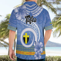 Tafea Vanuatu Hawaiian Shirt Hibiscus Sand Drawing with Pacific Pattern LT9 - Polynesian Pride