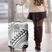 Custom Fiji Rugby Cibi Dance Luggage Cover Create History World Cup Sevens