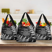New Zealand Black Fern 7s Grocery Bag History World Cup Sevens