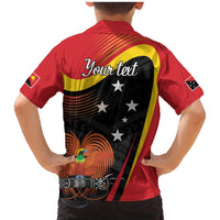 Personalised Papua Niugini Tok Pisin Wik Family Matching Mermaid Dress and Hawaiian Shirt