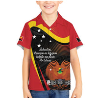 Personalised Papua Niugini Tok Pisin Wik Family Matching Mermaid Dress and Hawaiian Shirt