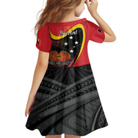Personalised Papua Niugini Tok Pisin Wik Kid Short Sleeve Dress