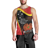 Personalised Papua Niugini Tok Pisin Wik Men Tank Top
