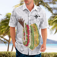 Hawaii Lei Kamehameha Hawaiian Shirt Ke'oke'o Seamless Pattern Hibiscus Flower LT9 - Polynesian Pride