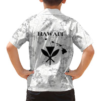 Hawaii Lei Kamehameha Hawaiian Shirt Ke'oke'o Seamless Pattern Hibiscus Flower LT9 - Polynesian Pride