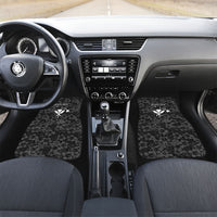 Hawaii Lei Kamehameha Car Mats Ele'ele Seamless Pattern Hibiscus Flower