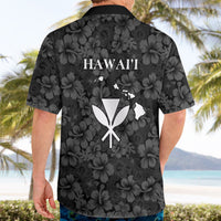 Hawaii Lei Kamehameha Hawaiian Shirt Ele'ele Seamless Pattern Hibiscus Flower LT9 - Polynesian Pride