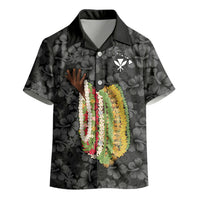 Hawaii Lei Kamehameha Kid Hawaiian Shirt Ele'ele Seamless Pattern Hibiscus Flower LT9 - Polynesian Pride