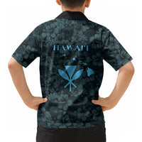 Hawaii Lei Kamehameha Hawaiian Shirt Uliuli Seamless Pattern Hibiscus Flower LT9 - Polynesian Pride