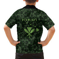 Hawaii Lei Kamehameha Hawaiian Shirt Oma'oma'o Seamless Pattern Hibiscus Flower LT9 - Polynesian Pride