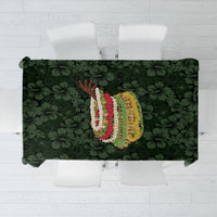 Hawaii Lei Kamehameha Tablecloth Oma'oma'o Seamless Pattern Hibiscus Flower