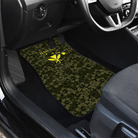 Hawaii Lei Kamehameha Car Mats Melemele Seamless Pattern Hibiscus Flower LT9 - Polynesian Pride