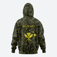 Hawaii Lei Kamehameha Hoodie Melemele Seamless Pattern Hibiscus Flower LT9 - Polynesian Pride