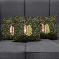 Hawaii Lei Kamehameha Pillow Cover Melemele Seamless Pattern Hibiscus Flower