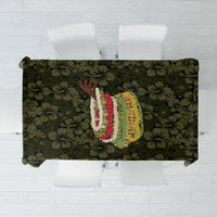 Hawaii Lei Kamehameha Tablecloth Melemele Seamless Pattern Hibiscus Flower