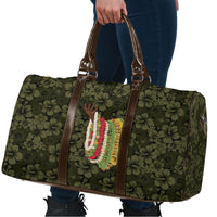 Hawaii Lei Kamehameha Travel Bag Melemele Seamless Pattern Hibiscus Flower LT9 - Polynesian Pride